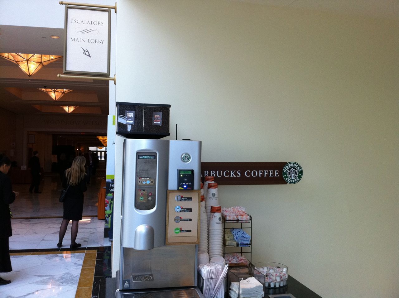 Starbucks Coffee Vending Machines Images amp; Pictures  Becuo